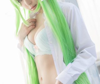 Canary  Code geass – C.C Cosplay lingerie (Photoset)